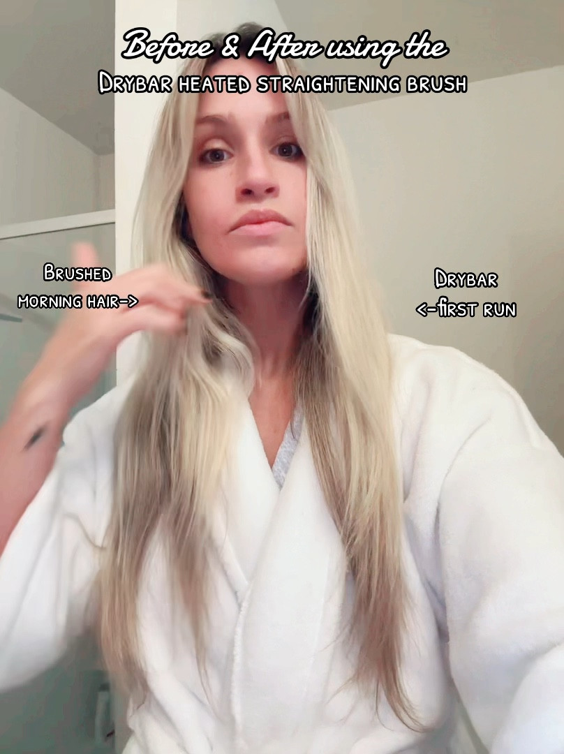 My favorite tool for straightening my hair! It seems much less damaging than a traditional straightener, and simultaneously brushes through it for a seamless look and no flat iron dents! I linked them from Sephora and Amazon. They are the same products. I’m using the standard sized, but I’ve also linked the mini version and my heat protectant spray✨🫶

#LTKBeauty #LTKStyleTip #LTKGiftGuide