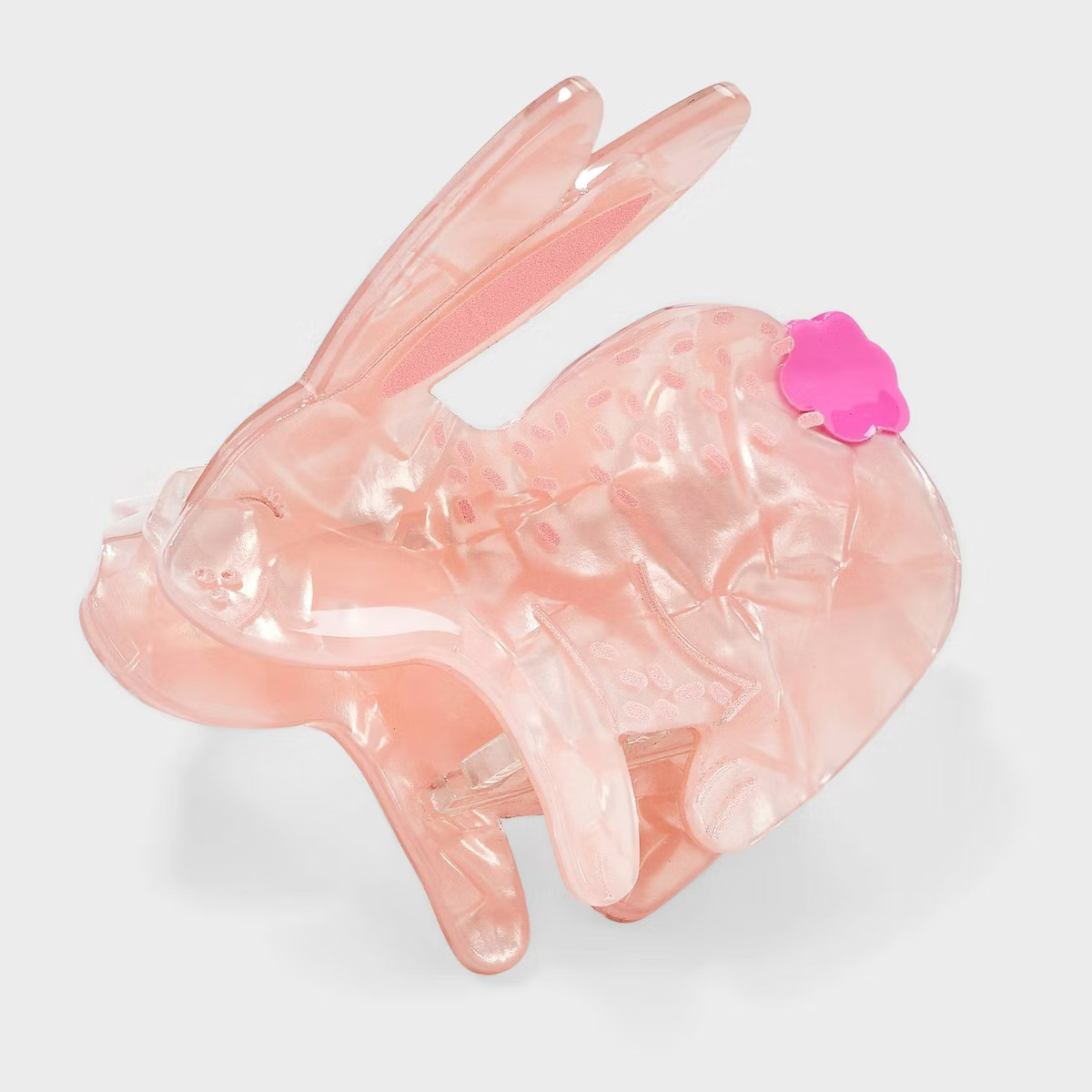 Easter Bunny Claw Hair Clip - Pink | Target