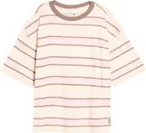 Free People Stripe Relaxed Fit Cotton T-Shirt in Court Stripe Fruit P at Nordstrom, Size Medium | Nordstrom