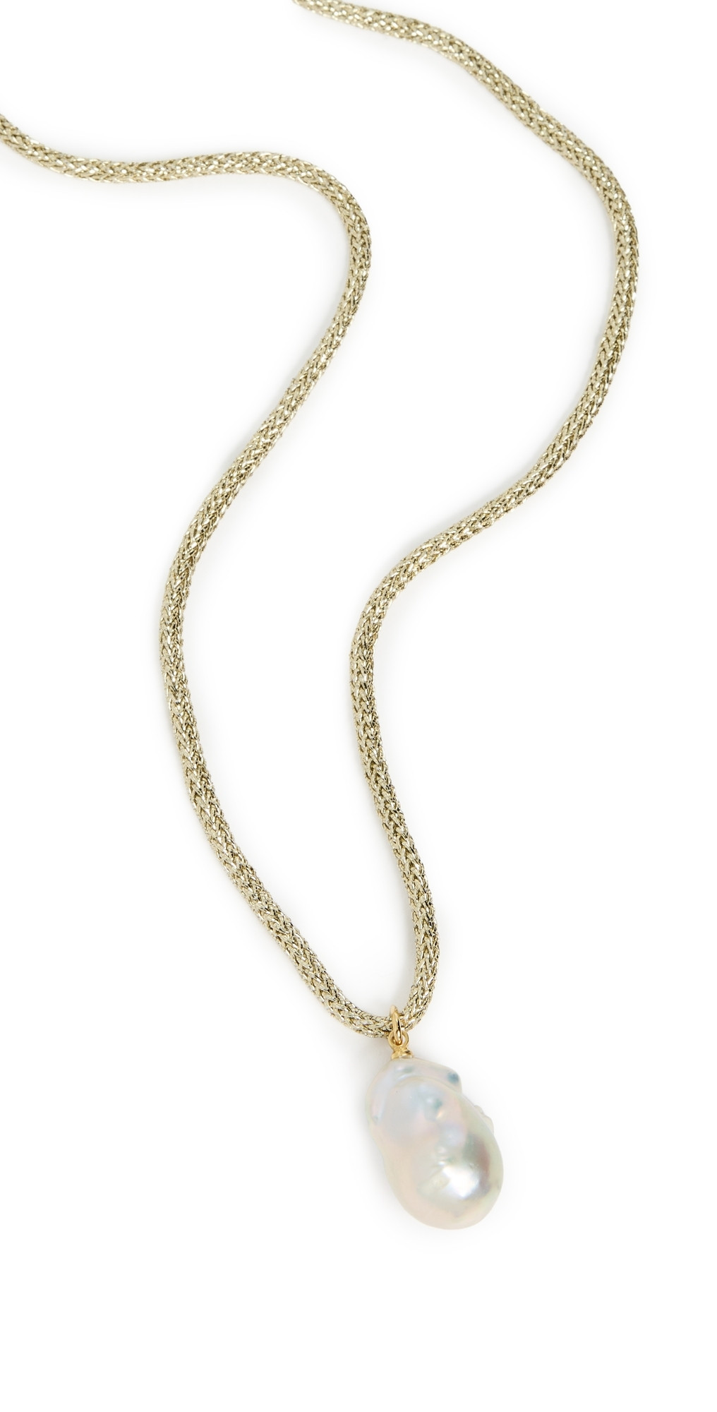 HART Gold Metallic Necklace Pearl/Gold One Size | Shopbop