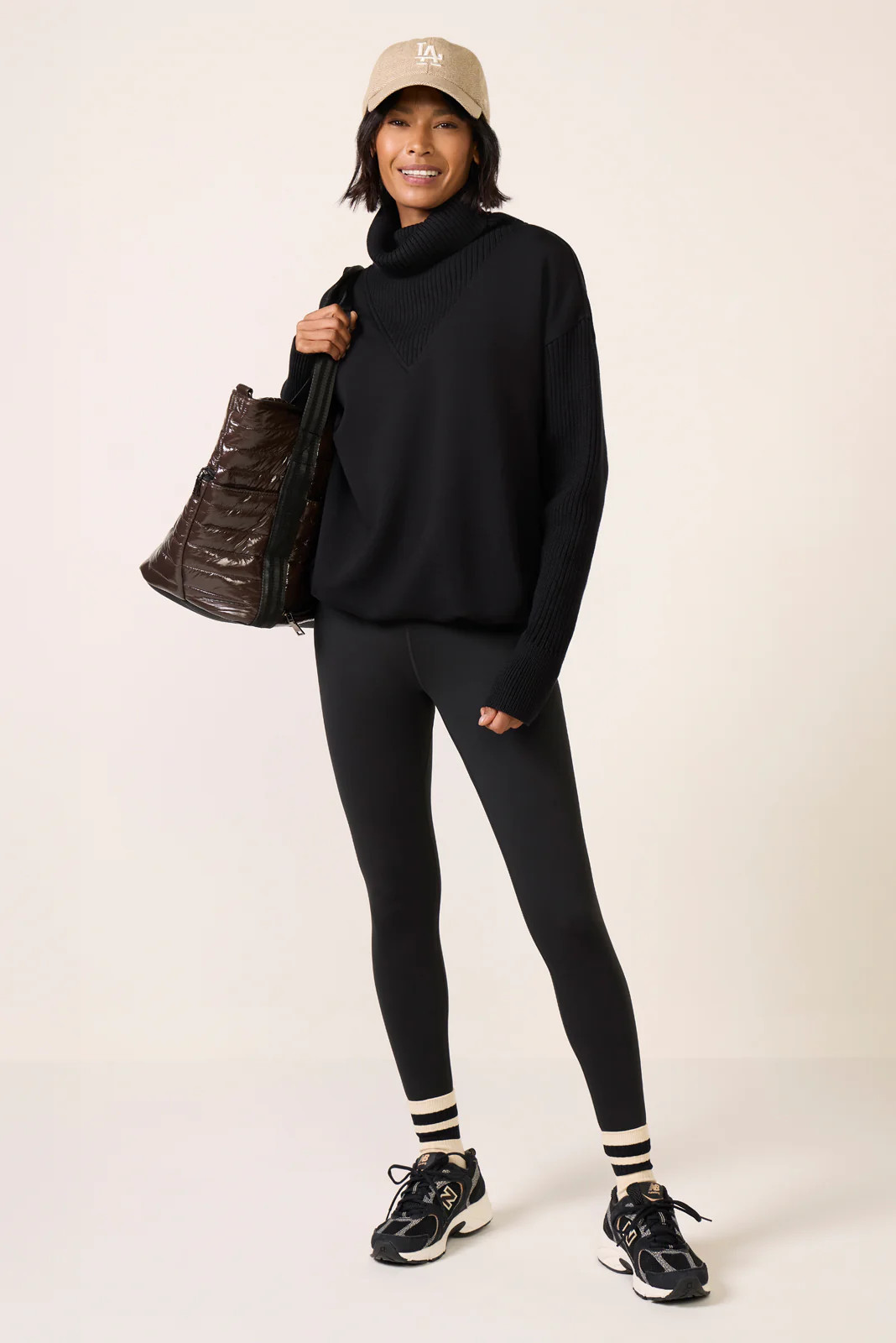 Hannah Cowl Neck Sweat | Evereve