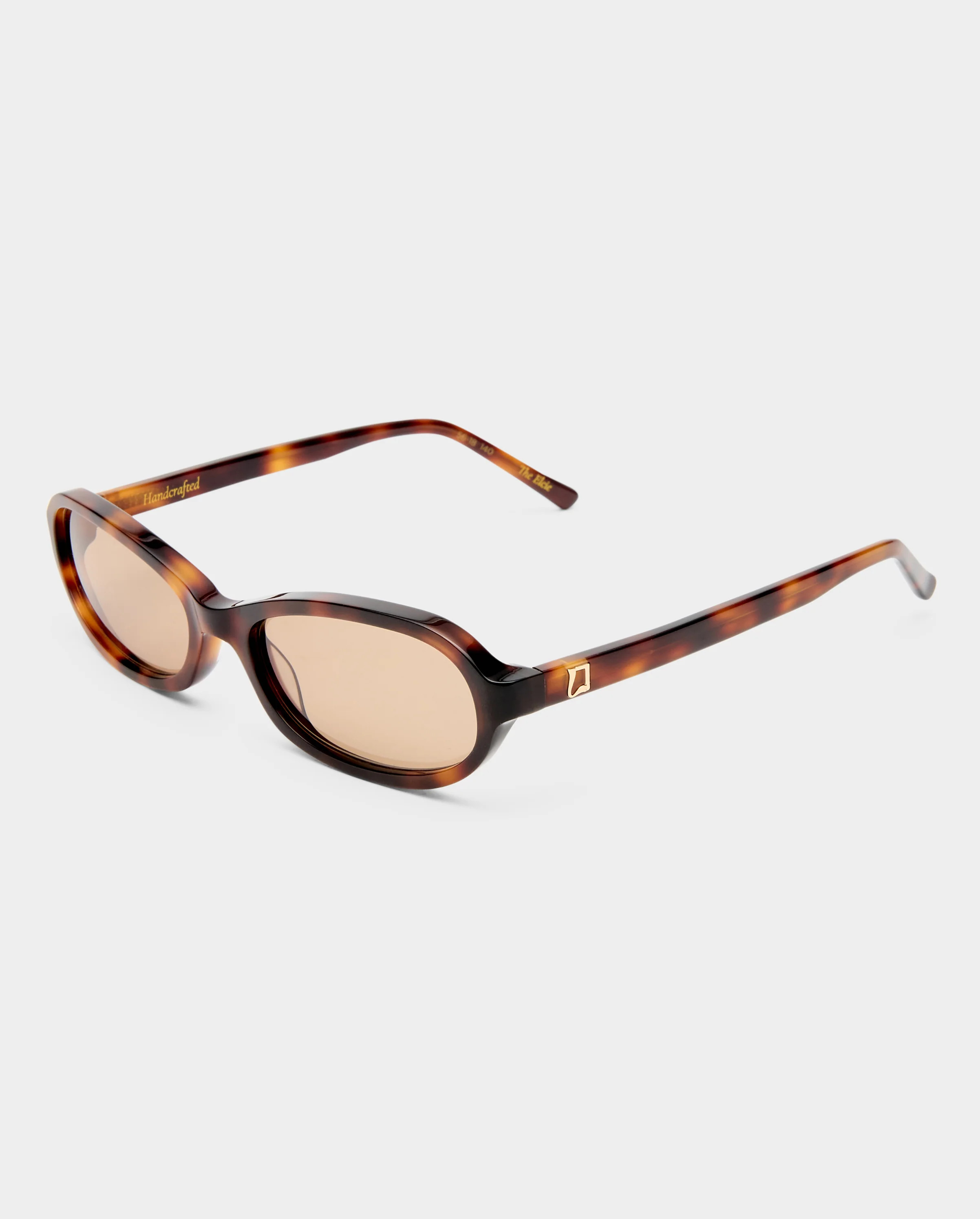 The Elcie Tortoise Female Oval Sunglasses | Luv Lou | Luv Lou