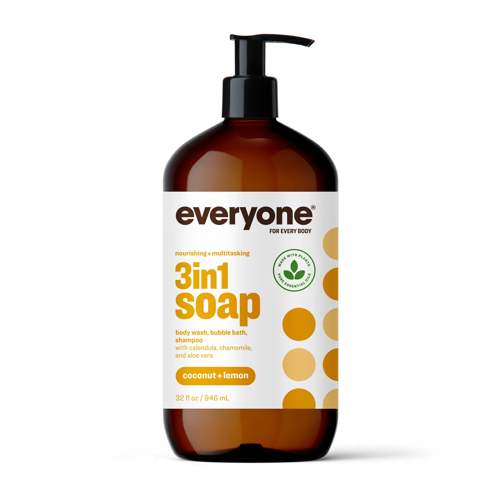 Everyone - 3in1 Soap, Shampoo, & Bubble Bath | Grove
