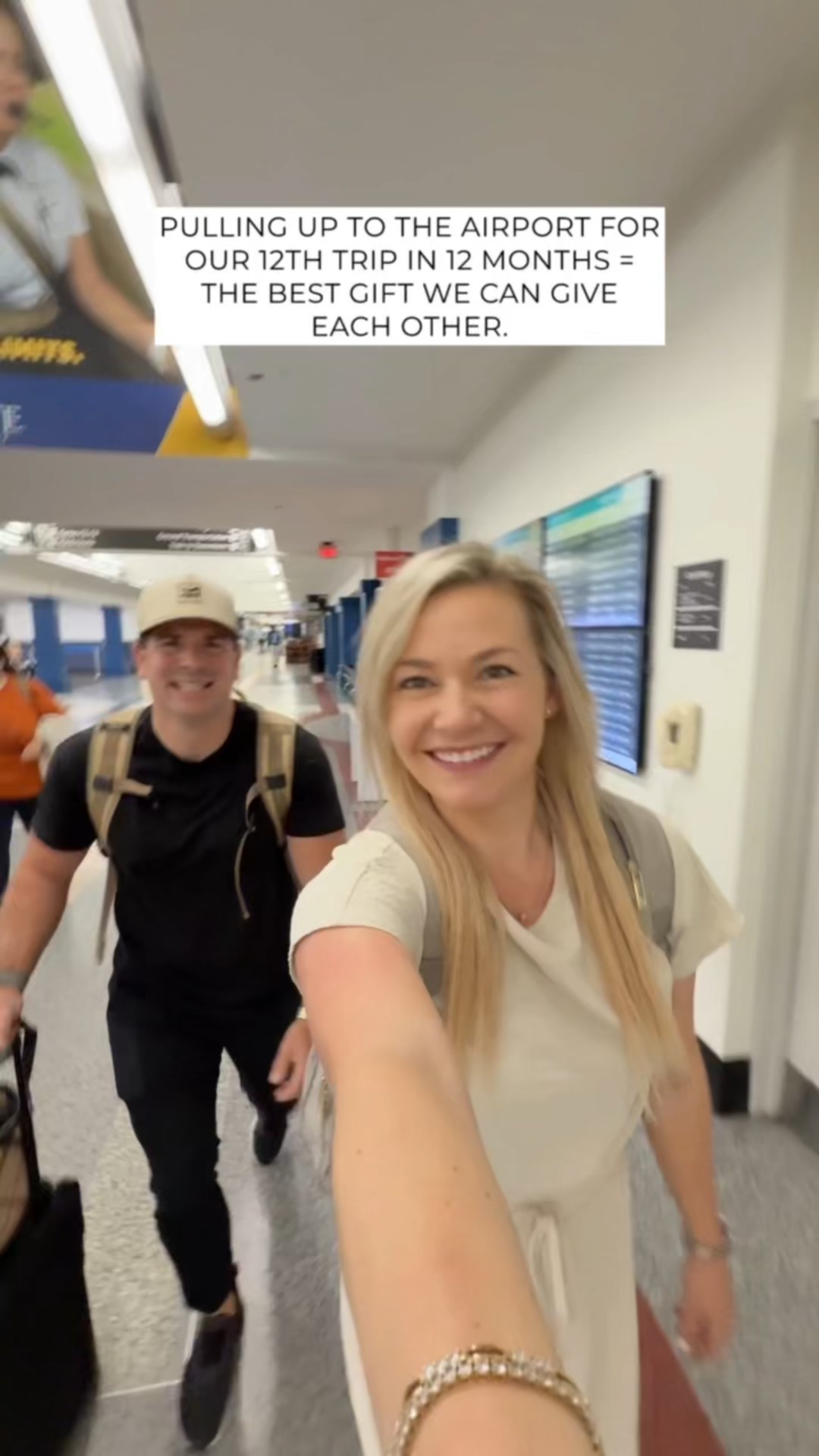 Neutral travel vibes ✈️ This matching set + carry-on combo is my go-to for easy, comfortable travel days. Love a chic outfit that feels polished but still practical for the airport &amp; beyond. Linked my exact outfit &amp; luggage so you can shop the look! Perfect outfit to fly business or first class to your Europe honeymoon! travel outfit, neutral airport outfit, matching travel set, airport style, travel day look, chic travel outfit, comfortable airport outfit, women’s travel outfit, best carry on luggage, lightweight luggage, beige suitcase, neutral suitcase, travel essentials, matching set outfit, travel style 

 

#LTKGiftGuide #LTKSaleAlert #LTKTravel