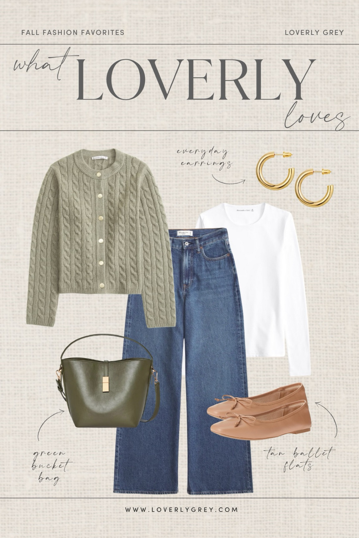 I’ve been loving wide leg jeans this fall! I recently tried this pair from Abercrombie and they are so great! 

Loverly grey, fall outfit, ballet flats, jeans, denimm

#LTKSeasonal #LTKStyleTip