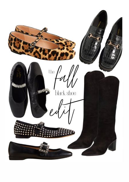 Fall black shoes that will for sure be in style this season. 

#LTKstyletip #LTKshoecrush