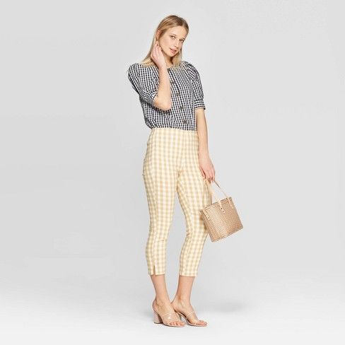 Women's Mid-Rise Cropped Capri Pants - Who What Wear™ | Target