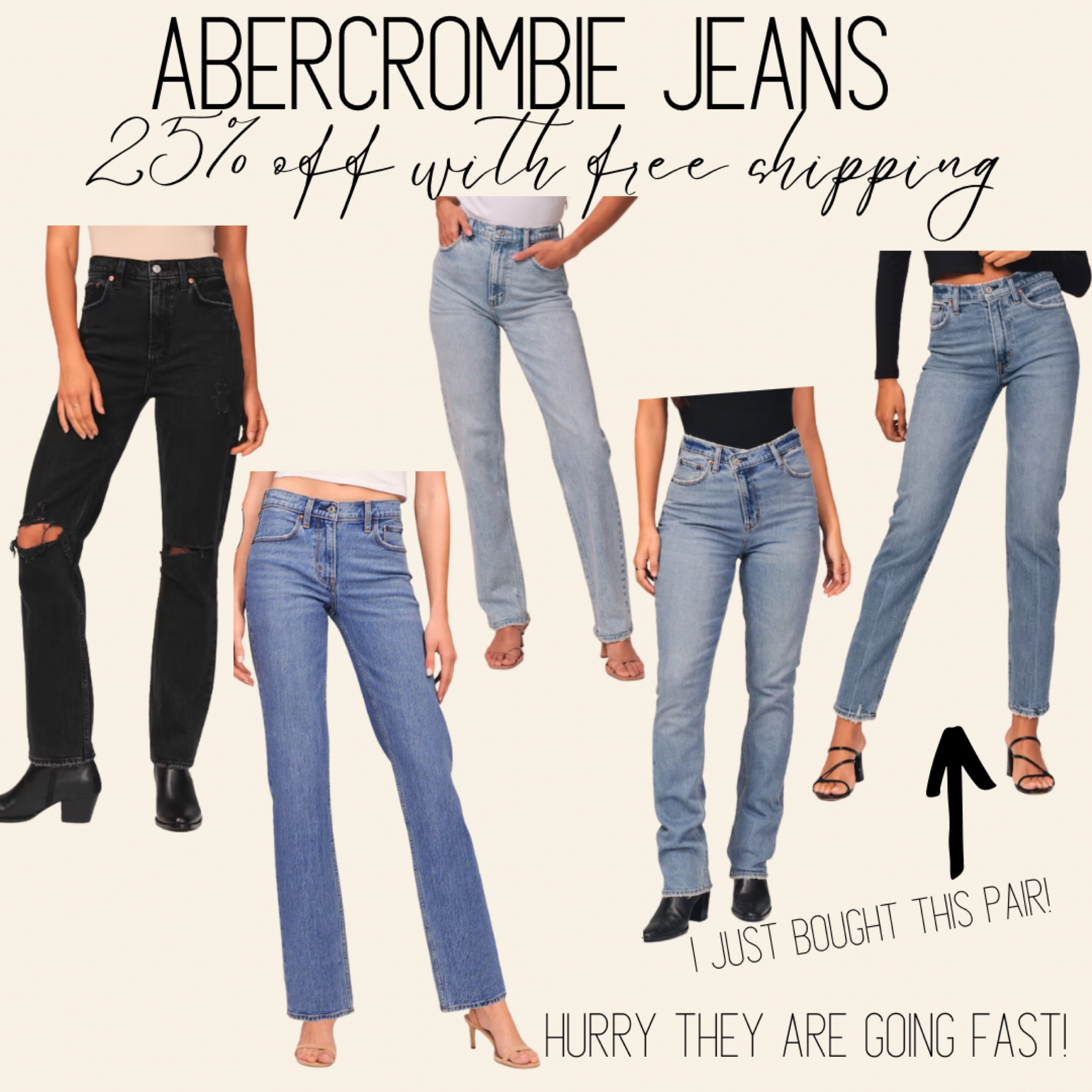 Abercrombie jeans. Jeans. Sale. Jeans sale. A & f. Abercrombie. Jean. Free shipping. Jean sale. Abercrombie Jean. Abercrombie and fitch. 

#LTKsalealert #LTKSale #LTKFind