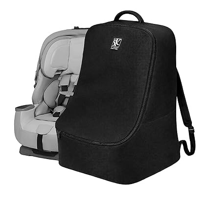 J.L. Childress Padded Backpack Car Seat Bag - Car Seat Travel Bag for Airplane, Cover Fits Most B... | Amazon (US)