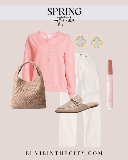 Spring outfit idea

Long sleeve shirt - spring style - white jeans - straw bag - crossweave purse - loafers - slip on shoes - lipgloss - Tarte - earrings

#LTKshoecrush #LTKstyletip #LTKunder50