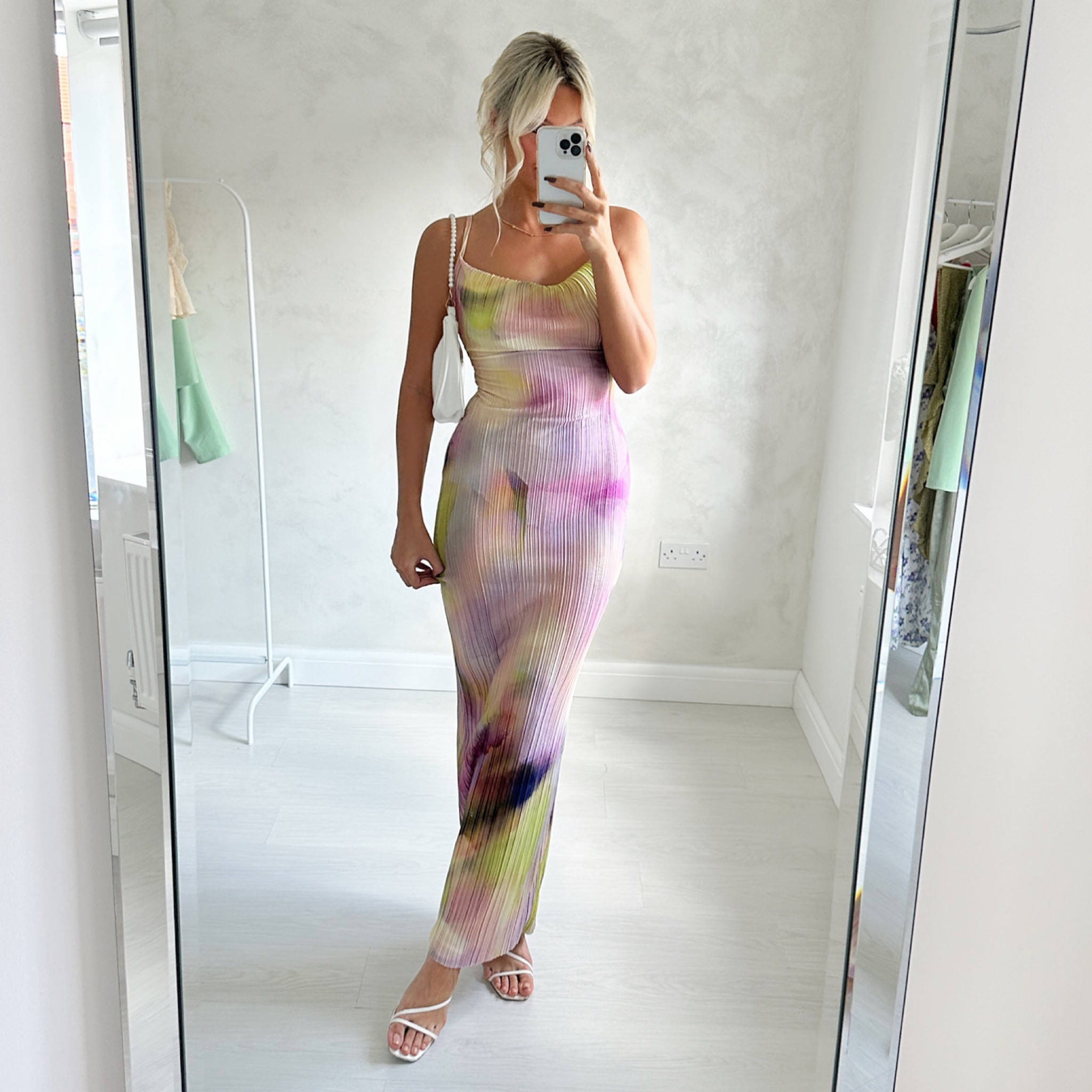 6xl maxi dress S-6XL) Kimberlee Monochrome Wave Maxi Dress – Pluspreorder