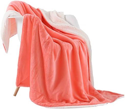 NANPIPER Fleece Throw Blanket Reversible Sherpa Flannel Blanket Super Soft Fuzzy Plush Microfiber... | Amazon (US)