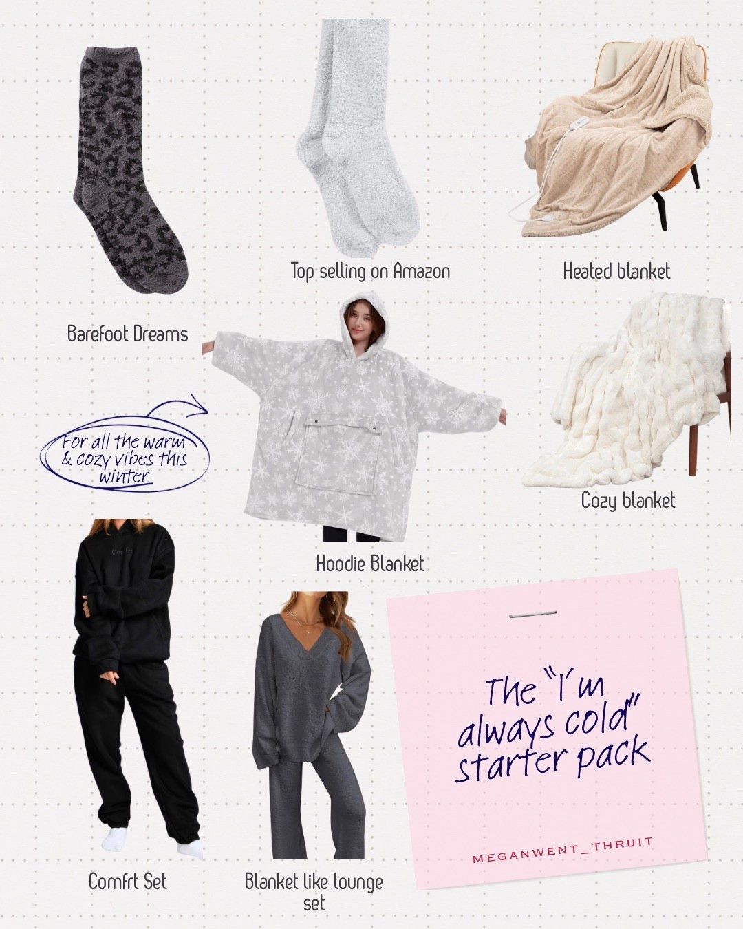 Guys! Because of my chronic low iron, I’m ALWAYS cold. Especially during winter. These are my must haves that keep me warm ❤️

#LTKmomlife #LTKdayinmylife #LTKselfcare