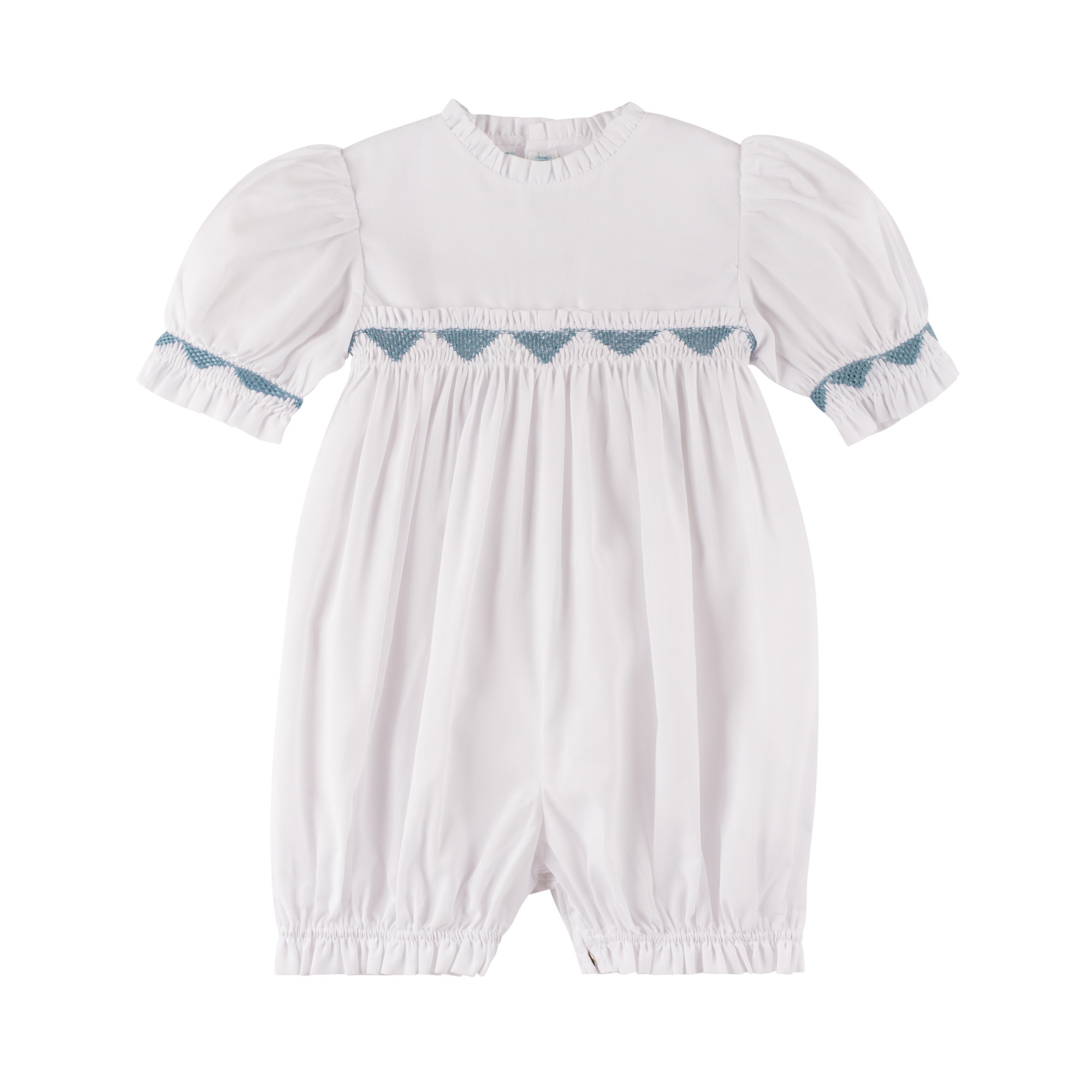 Southern Belle Smocked Girls Romper | Feltman Brothers