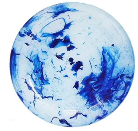 50 Strong Blue Swirl Sporting Disc Great for Lawn Games, Floats in Water! | Walmart (US)