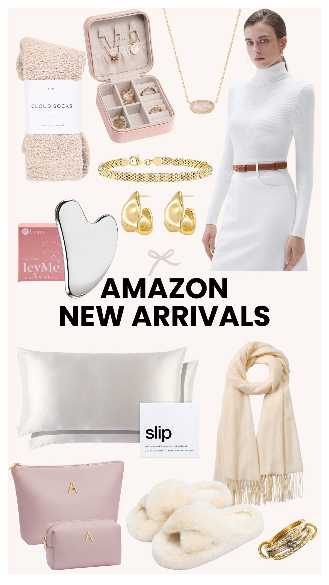 Amazon new arrivals that I am loving! Everything from the slip silk pillow case to the metal gua sha massage tool! These items would also make perfect gifts for the holiday season! 

#LTKGiftGuide #LTKHoliday #LTKSeasonal