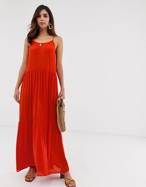 Y.A.S tiered maxi sun dress | ASOS US