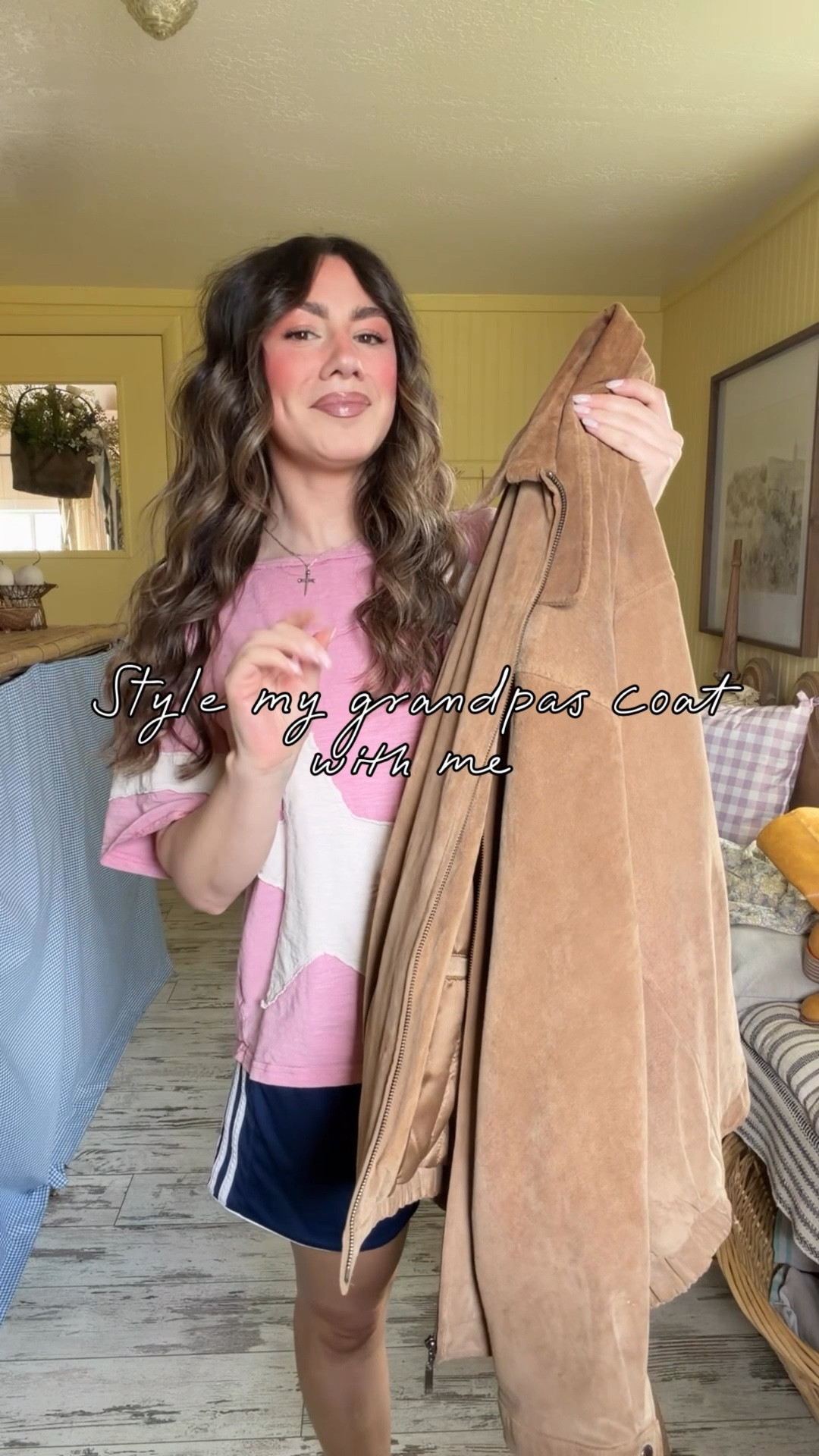 Style this leather jacket with me! Love the 70’s vibes this is giving. Banana boots, knee high socks, short romper & a leather jacket  

#LTKPetite #LTKgrwm #LTKootd