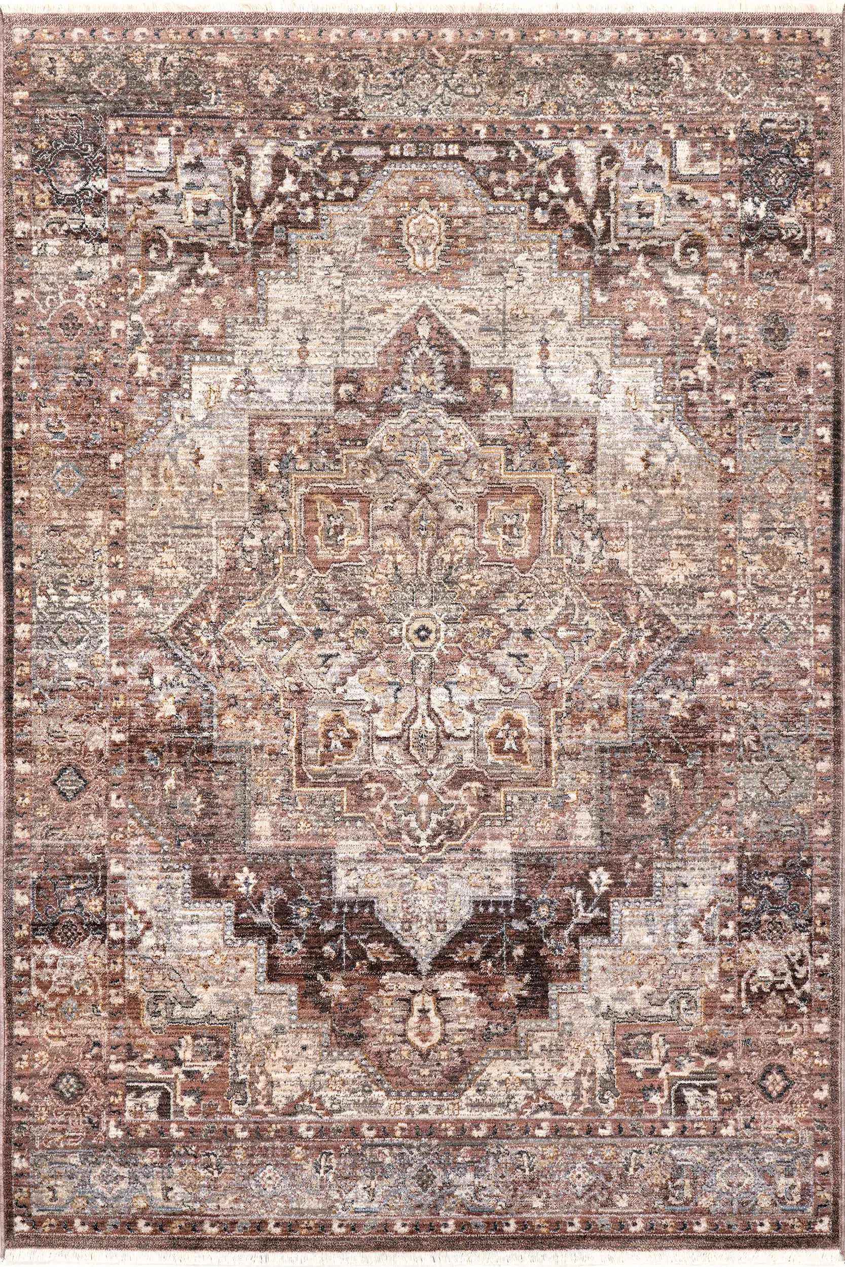 Steph Aged Medallion Rug | Rugs USA