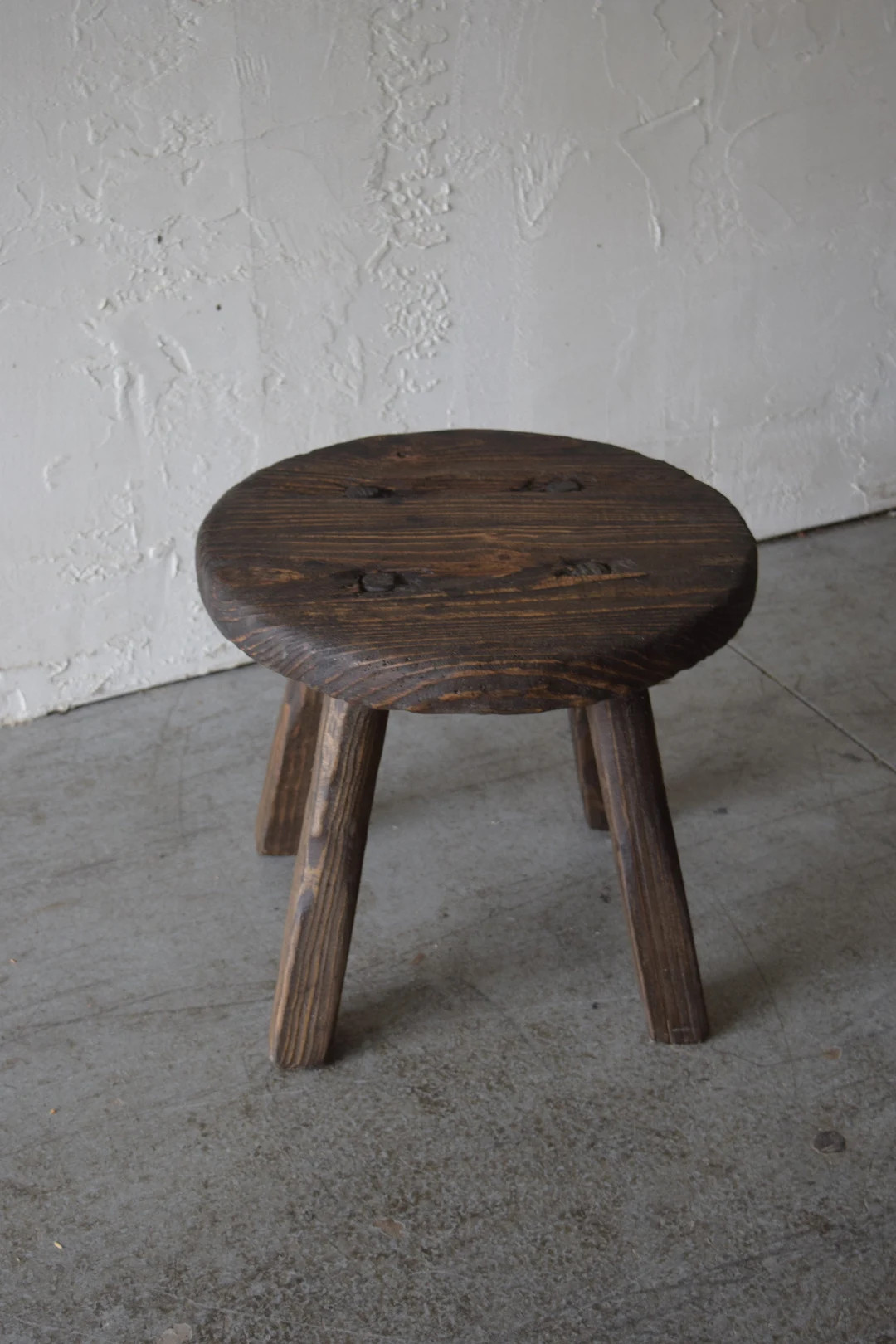 Made to Order: Small Round Accent Table Dark - Etsy | Etsy (US)