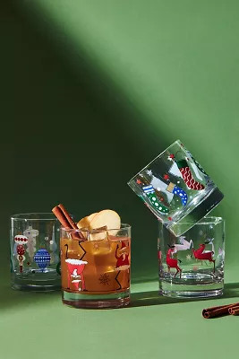 Christmas Cheer Glass | Anthropologie (US)