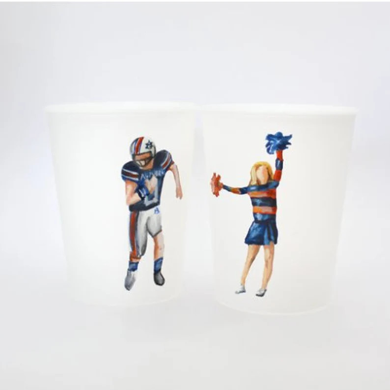 Auburn Game Day Cup Set | Etsy (Global)