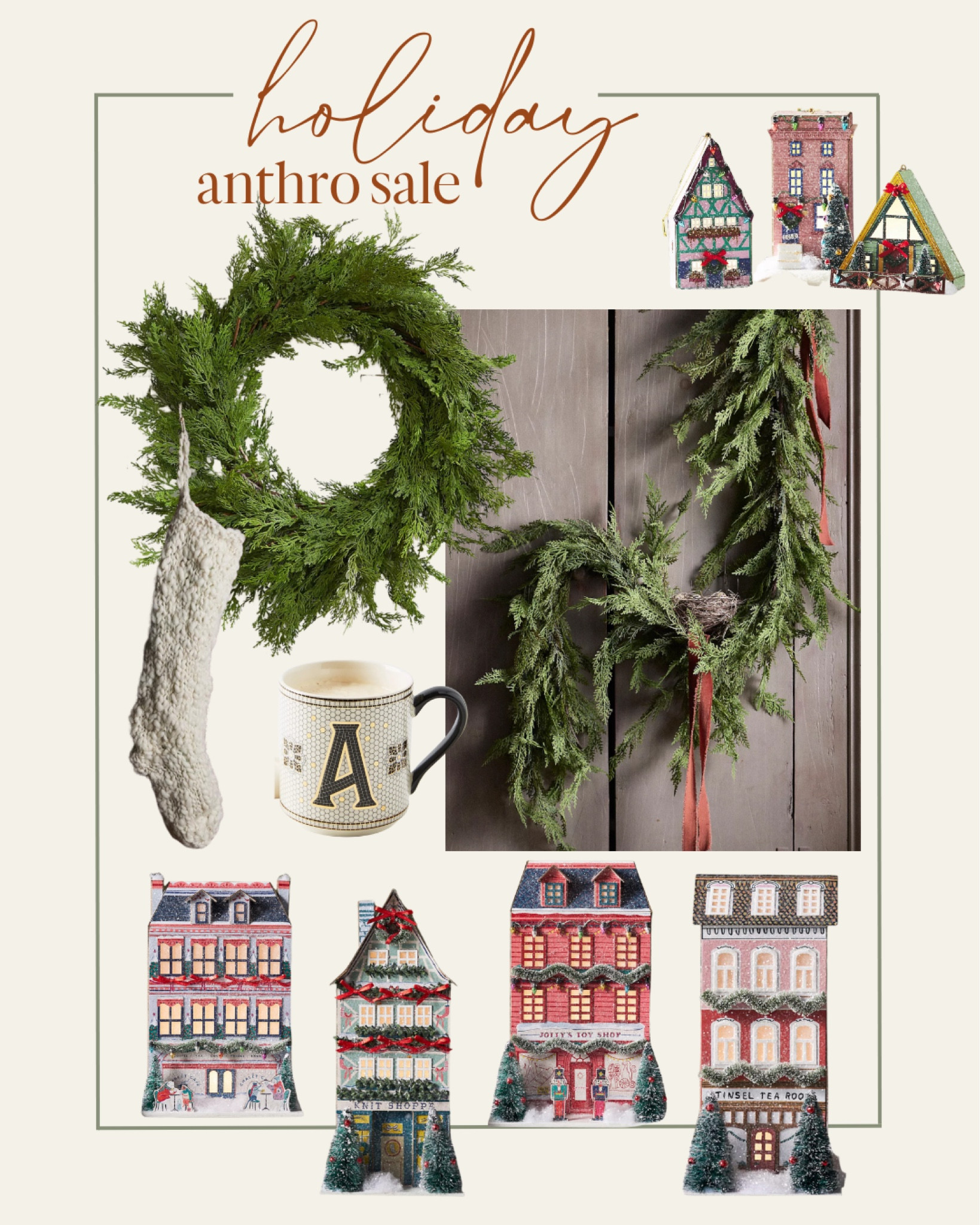 MAJOR sale + restock!!! Anthro’s wreath and garland are the most realistic you’ll find! 
If you want any of these items, grab them before they’re gone! (Especially at this price!!)

Anthro garland / anthro wreath / best Christmas garland 

#LTKCyberWeek #LTKCyberSaleIE #LTKSeasonal