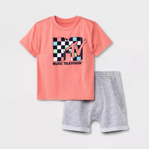 Toddler Boys' MTV Top and Bottom Set | Target