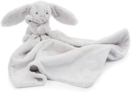 Jellycat Bashful Grey Bunny Baby Security Blanket | Amazon (US)