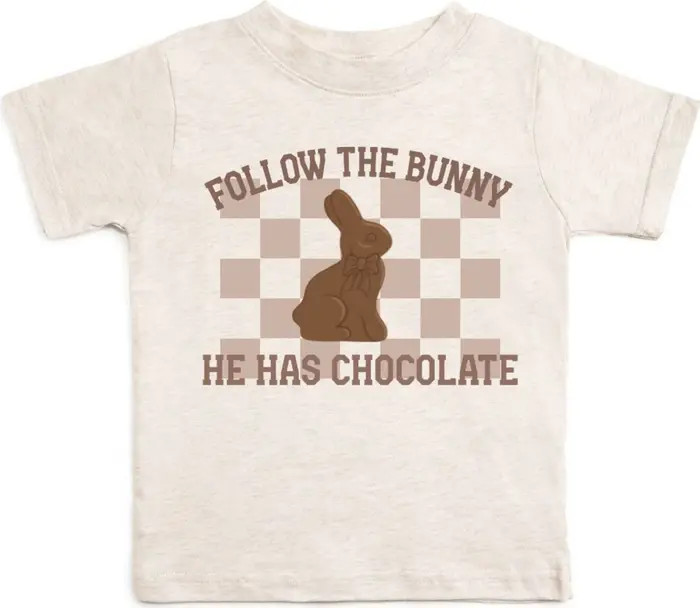 Easter Chocolate Bunny Short Sleeve T-Shirt | Nordstrom