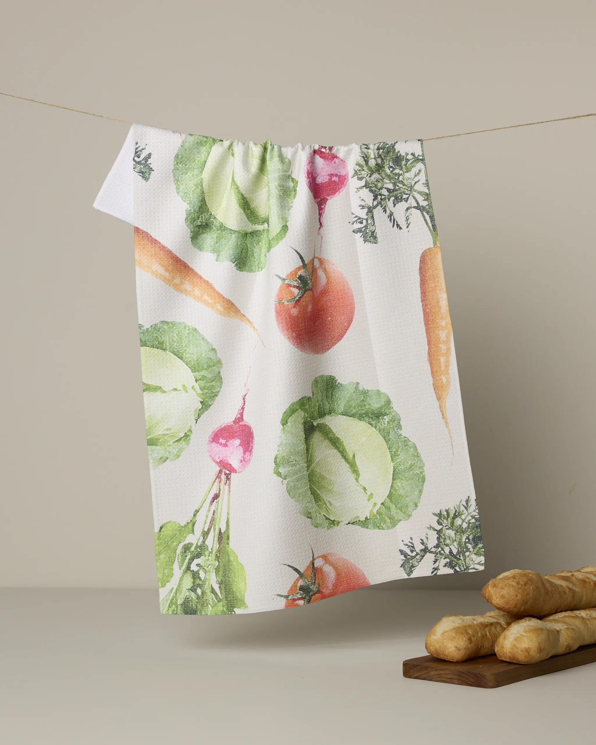 Spring Produce Tea Towel | Geometry | Geometry