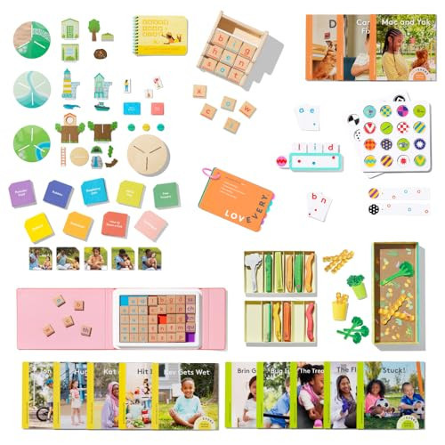 Lovevery | The Reading Skill Set Part 2| Words to Books | A Phonics-Based Program for Learning to Read, Learn Blending Through Fun Games, Reading Skills: Ages Kindergarten & 1st Grade | Amazon (US)