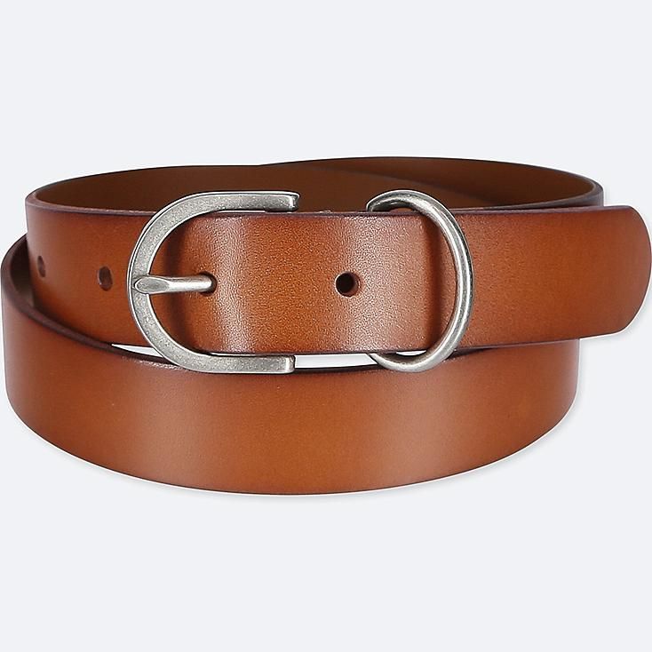 UNIQLO Women's Vintage Belt, Brown, M | UNIQLO (US)