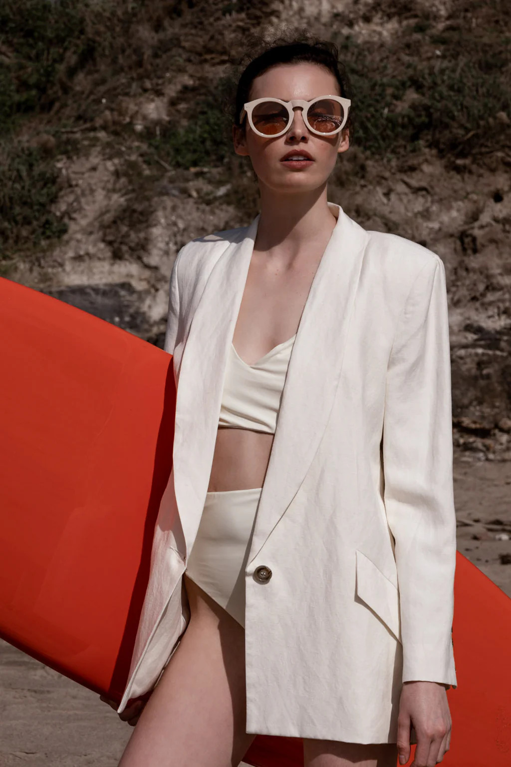EMBER SKIRT - BRONZE | Heidi Merrick