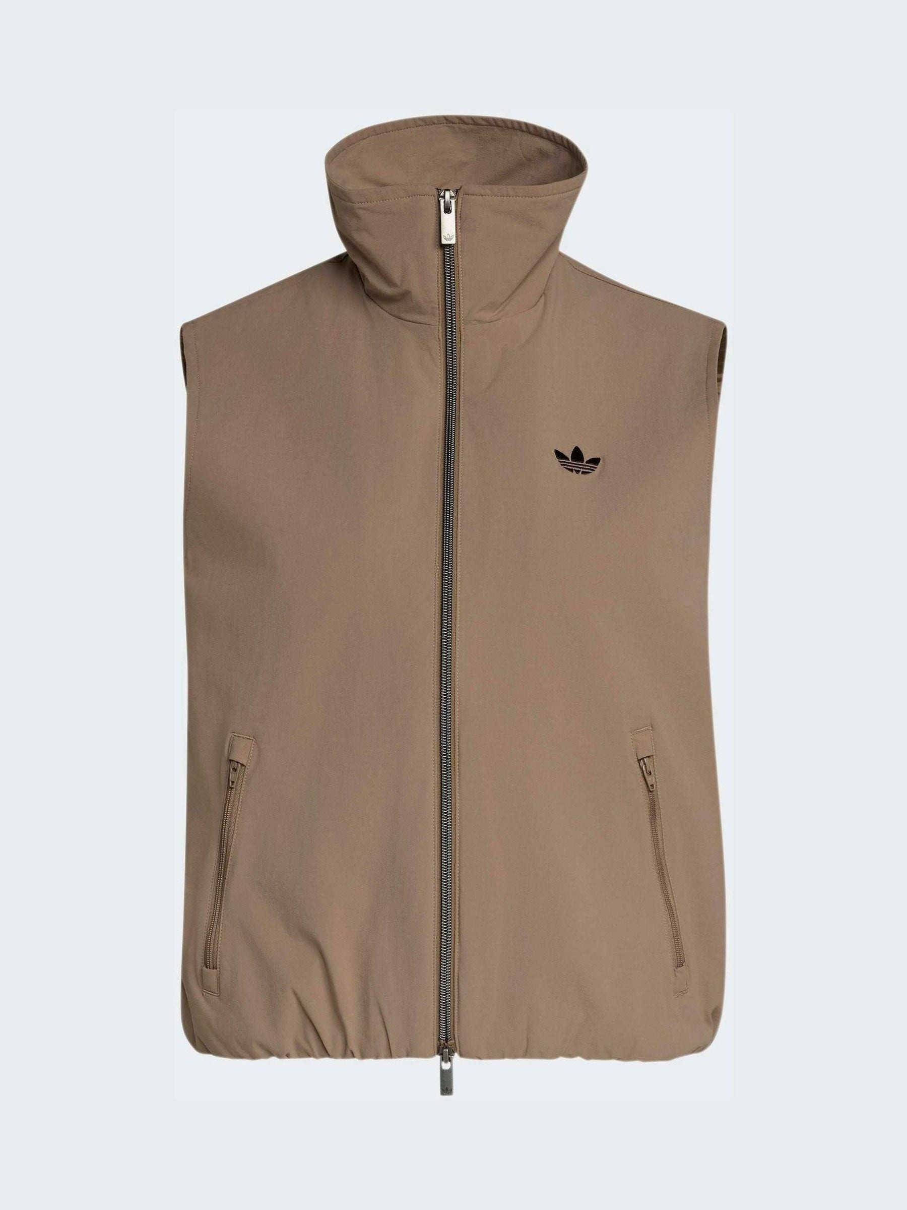adidas originals adidas Originals Brown Sleeveless Gilet | Next US