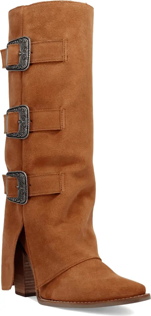 Buckle Bunny Knee High Western Boot (Women) | Nordstrom