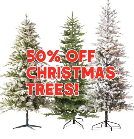 50% off Christmas Trees at Target!!! 

#LTKSeasonal #LTKHolidaySale #LTKCyberWeek