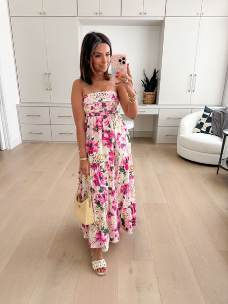 Wearing an xs petite length in summer maxi dress & TTS in sandals. Prada bag is a favorite from last year and found in stock again! 

#LTKSeasonal #LTKStyleTip
