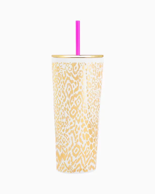 Tumbler with Straw | Lilly Pulitzer