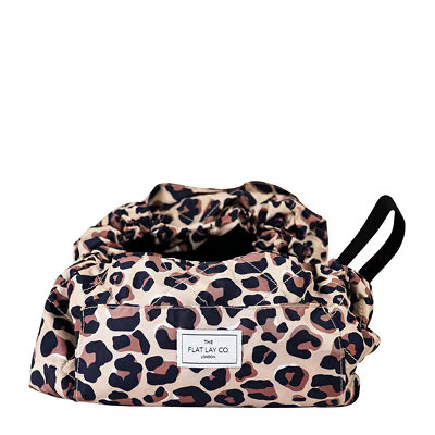 XXL Drawstring Makeup Bag in Leopard Print | Sephora UK