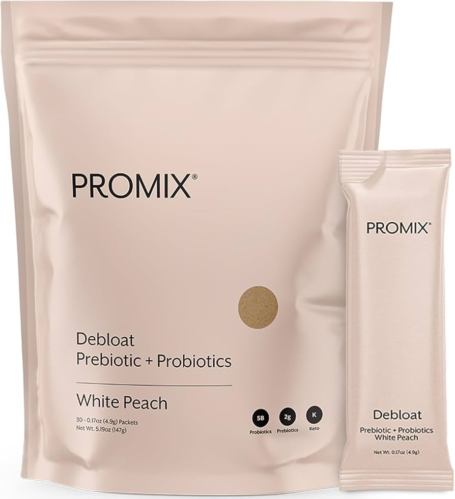 ProMix Nutrition Debloat Prebiotics and Probiotics, Bloating relief for Women, Gut cleanse detox ... | Amazon (US)