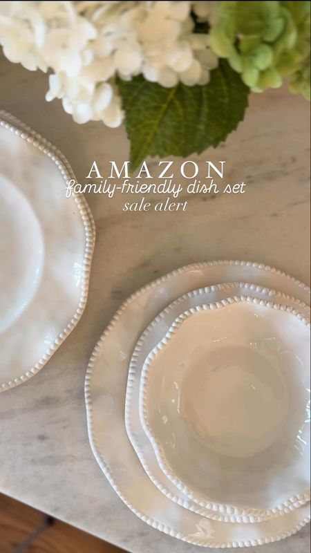 ✨My new beautiful family friendly Amazon dishes!!✨ Great price for 4 place settings! Top shelf dishwasher safe but not microwave safe. Sale can end at any time! 


#LTKSaleAlert #LTKFindsUnder100 #LTKHome