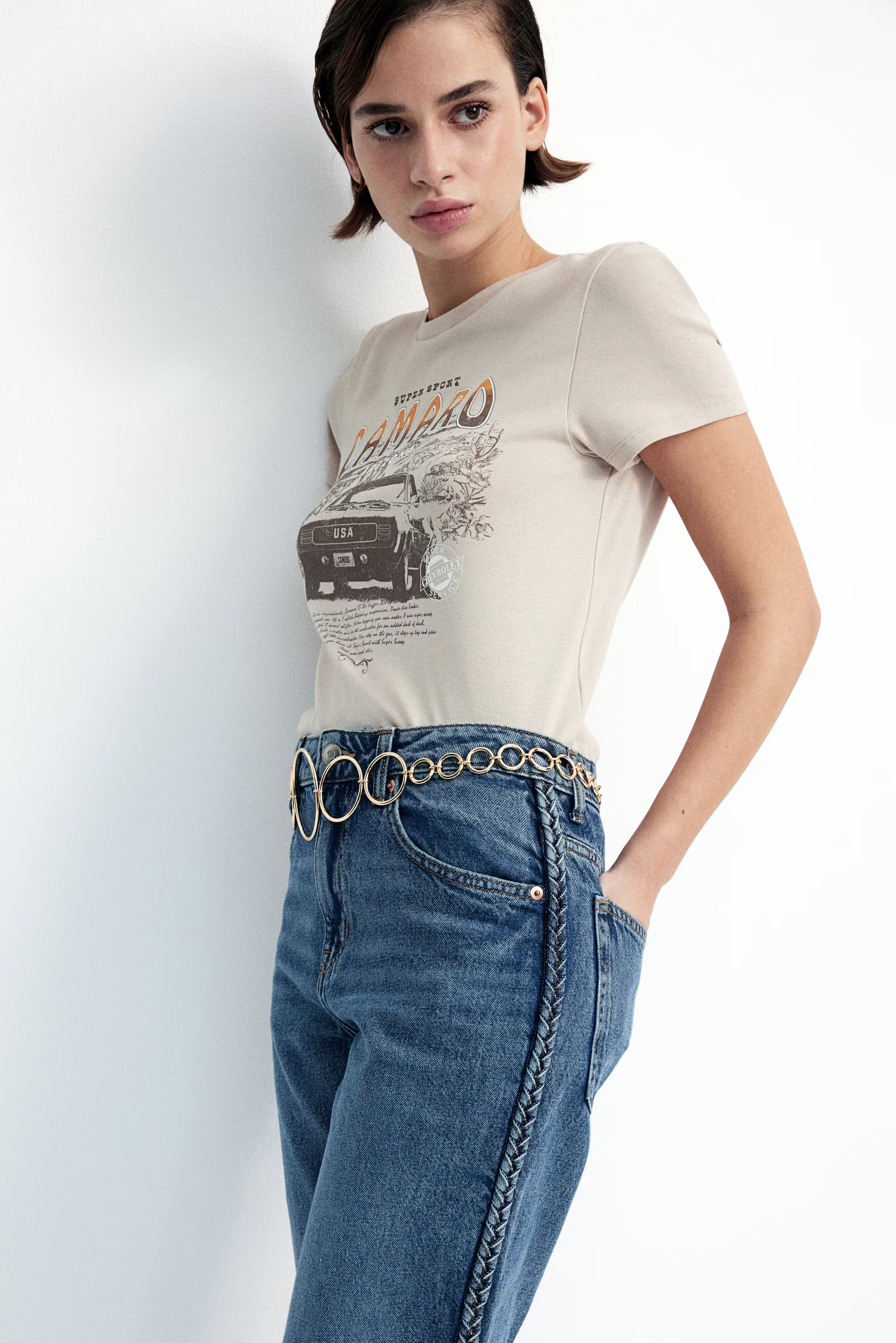 Straight High Ankle Jeans | H&M (UK, MY, IN, SG, PH, TW, HK)