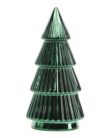 Porcelain Led Warm Light Christmas Tree Decor | Marshalls