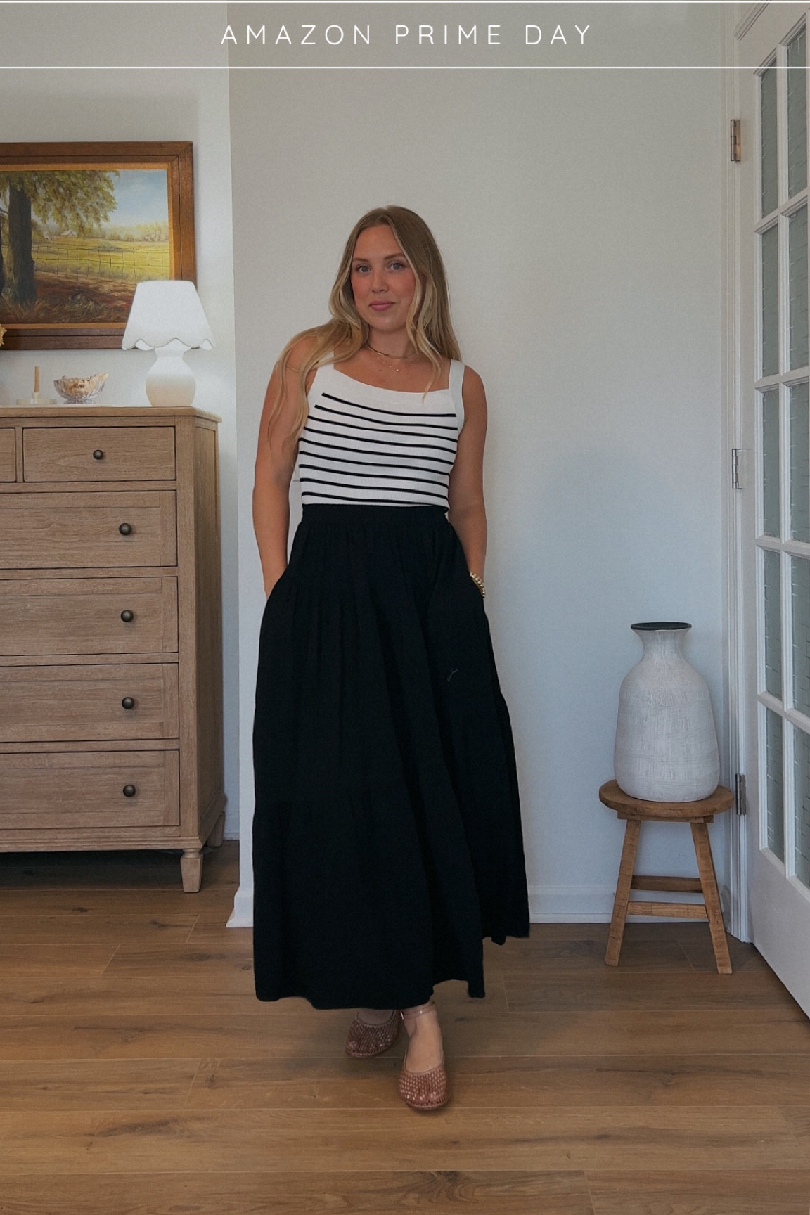 Amazon Prime Day: casual coastal look🖤


Maxi skirt, black long skirt, neutral, minimalistic, beachy, sandals, casual summer look, european, chic, amazon sale

#LTKSeasonal #LTKSaleAlert #LTKStyleTip