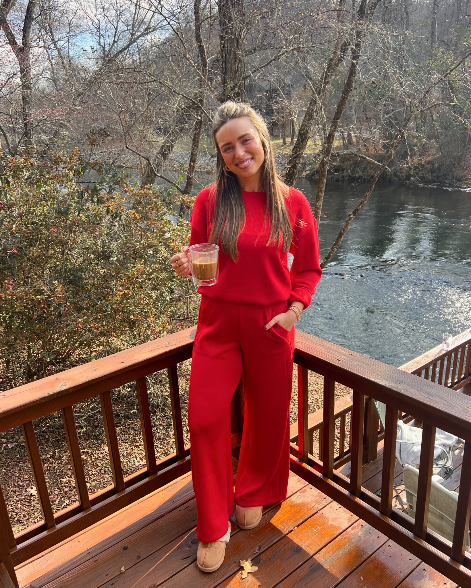 This set is giving ‘I look put together with zero effort’😌✨ It’s 30% off because @spanx loves a good Black Friday sale just like we do! The perfect holiday red👏🎄❤️ 

#LTKCyberWeek #LTKGiftGuide #LTKHoliday