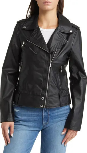 Sam Edelman Lambskin Moto Jacket | Nordstrom | Nordstrom