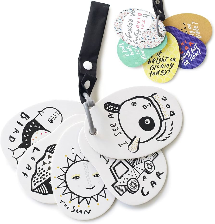 Wee Gallery Stroller Cards - I See On a Walk - Identification Travel Activity for Babies and Todd... | Amazon (US)