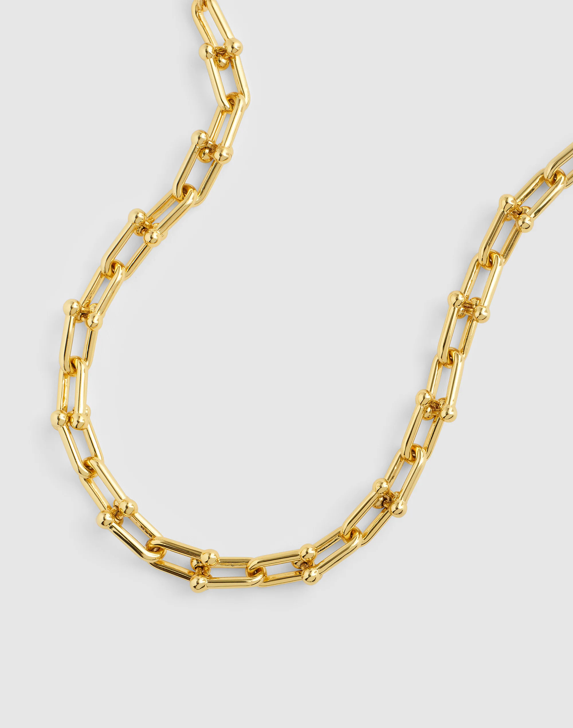 Chunky Large U-Link Chain Necklace | Madewell