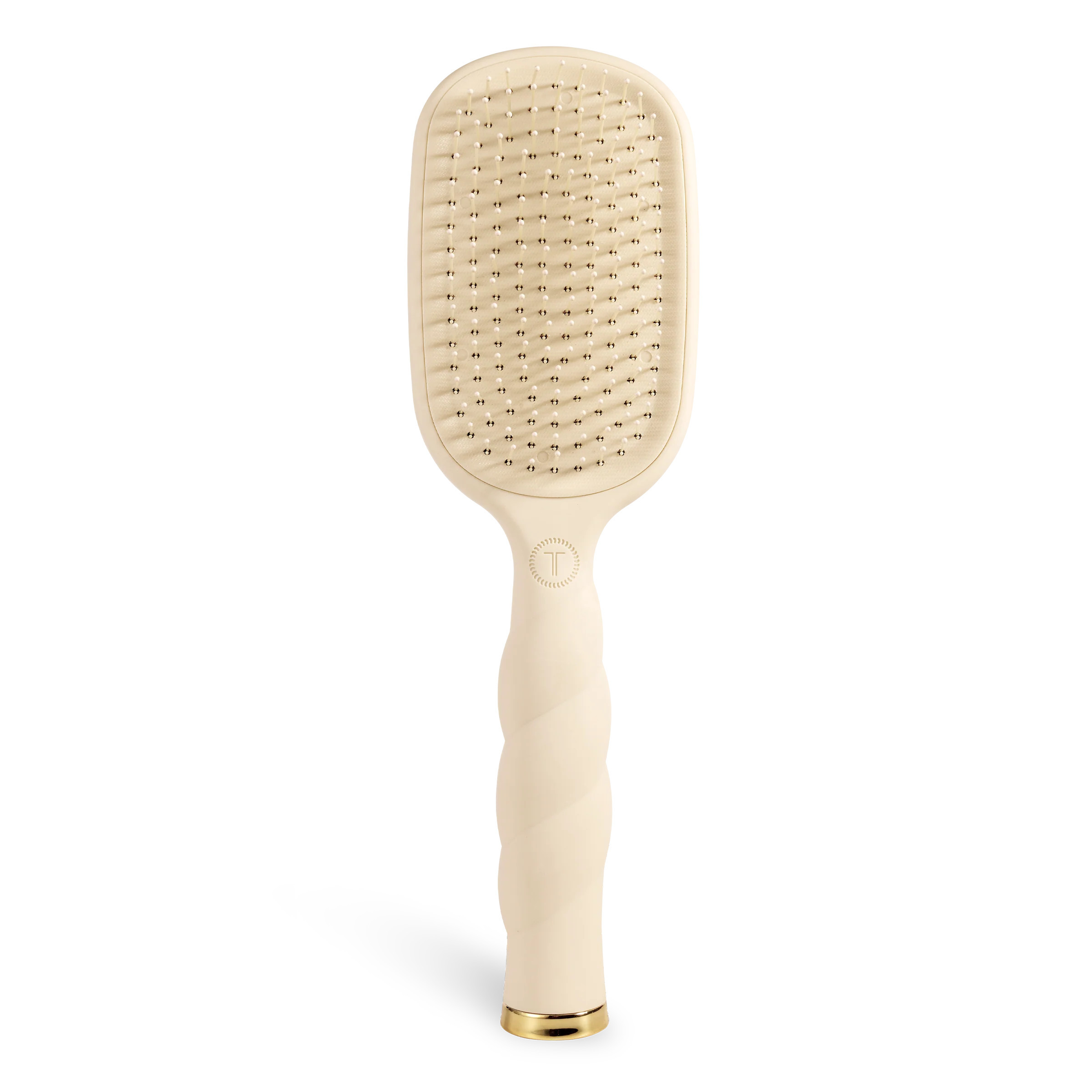 Detangler Hair Brush for Thick Hair – Tan | TELETIES